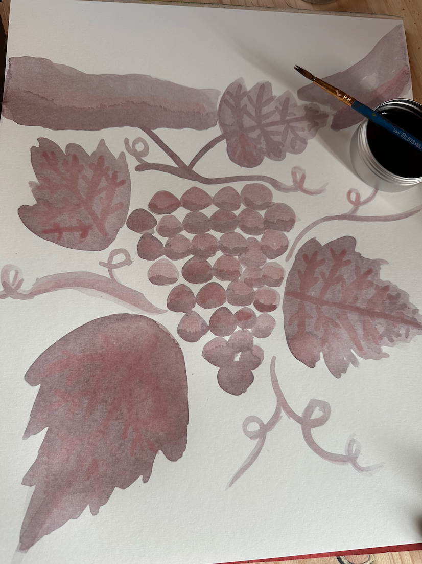 Atelier Aquarelle au vin - 4 avril à Geaune